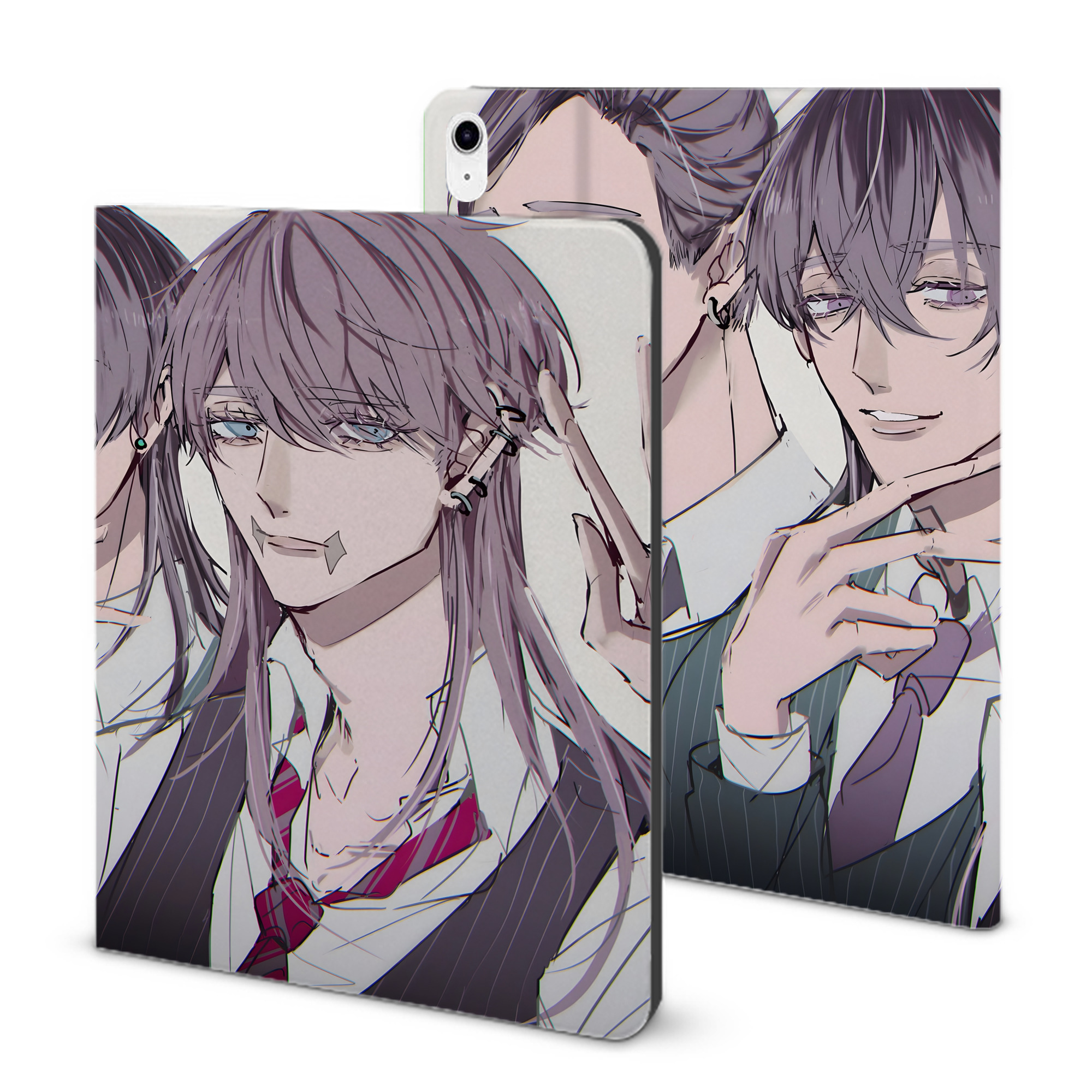 （画像用） 東京リベンジャーズ Tokyo Revengers IPad ケース ブック型 PUレザー TPU 耐衝撃 軽量 薄型 ペン収納なし 全面保護 IPad 各モデル対応